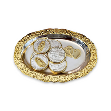 Cargar imagen en el visor de la galería, Set Arras Plata Bitono Virgen De Guadalupe