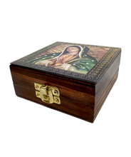 Cargar imagen en el visor de la galería, Set Arras Plata / Virgen De Guadalupe