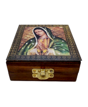 Cargar imagen en el visor de la galería, Set Arras Plata / Virgen De Guadalupe