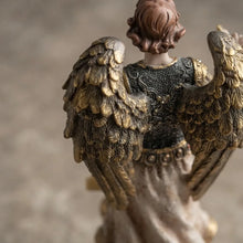 Cargar imagen en el visor de la galería, La Guadalupana Estatua Arcángel Gabriel En Resina