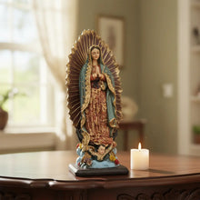 Cargar imagen en el visor de la galería, Virgen De Guadalupe De Resina Decorada
