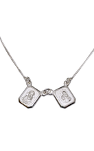 Cargar imagen en el visor de la galería, Gargantilla Escapulario en plata