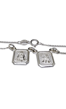 Cargar imagen en el visor de la galería, Gargantilla Escapulario en plata