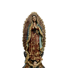 Cargar imagen en el visor de la galería, Virgen De Guadalupe De Resina Decorada