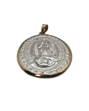 Cargar imagen en el visor de la galería, Medalla troquel antiguo Virgen de Guadalupe