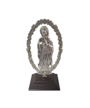 Cargar imagen en el visor de la galería, VIRGEN DE GUADALUPE OVAL CON BASE
