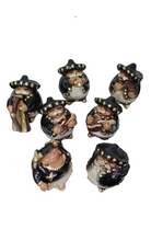 Cargar imagen en el visor de la galería, Juego de mariachi de barro