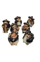 Cargar imagen en el visor de la galería, Juego de mariachi de barro