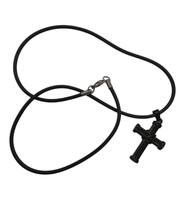 Cargar imagen en el visor de la galería, Cruz Acero Con Caucho