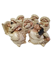 Cargar imagen en el visor de la galería, Juego de mariachi de barro