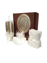 Cargar imagen en el visor de la galería, Kit para Bautizo | Virgen de Guadalupe