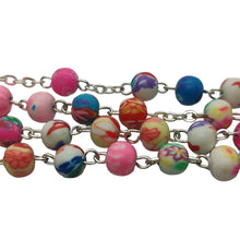 Cargar imagen en el visor de la galería, Rosario de colores | Medalla con Virgen de Guadalupe