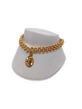 Cargar imagen en el visor de la galería, Pulsera petatillo con medalla | Virgen de Guadalupe