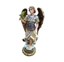 Cargar imagen en el visor de la galería, La Guadalupana Estatua Arcángel Gabriel En Resina
