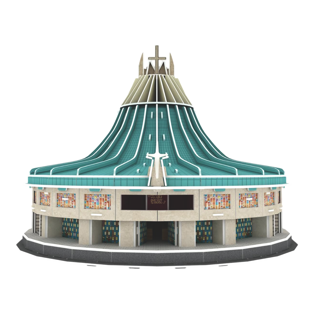 Basilica De Guadalupe Rompecabezas 3D