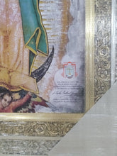 Cargar imagen en el visor de la galería, Cuadro de la Virgen de Guadalupe | Certificado original
