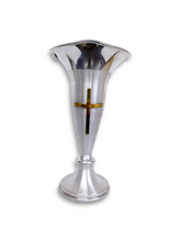 Cargar imagen en el visor de la galería, FLORERO  ALUMINIO  CERRADO    25 cm
