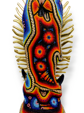 Cargar imagen en el visor de la galería, Virgen De Guadalupe Decorada Con Arte Huichol
