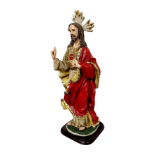Cargar imagen en el visor de la galería, Sagrado Corazón De Jesús Decorado Artesanal
