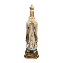 Cargar imagen en el visor de la galería, Virgen De Fátima - Figura En Resina
