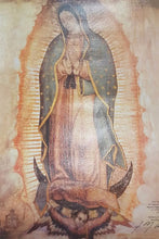Cargar imagen en el visor de la galería, Lienzo Virgen de Guadalupe | Copia fiel
