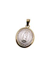 Cargar imagen en el visor de la galería, Medalla troquel Plata Mini / Virgen Guadalupe
