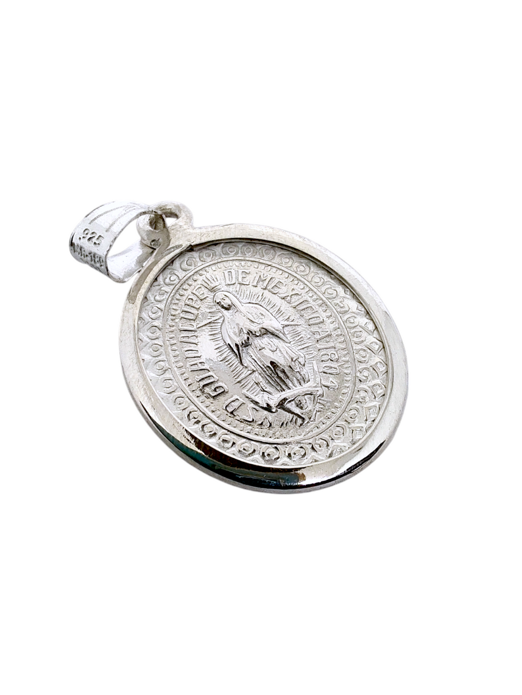 Medalla mediana plata Troquel Antiguo