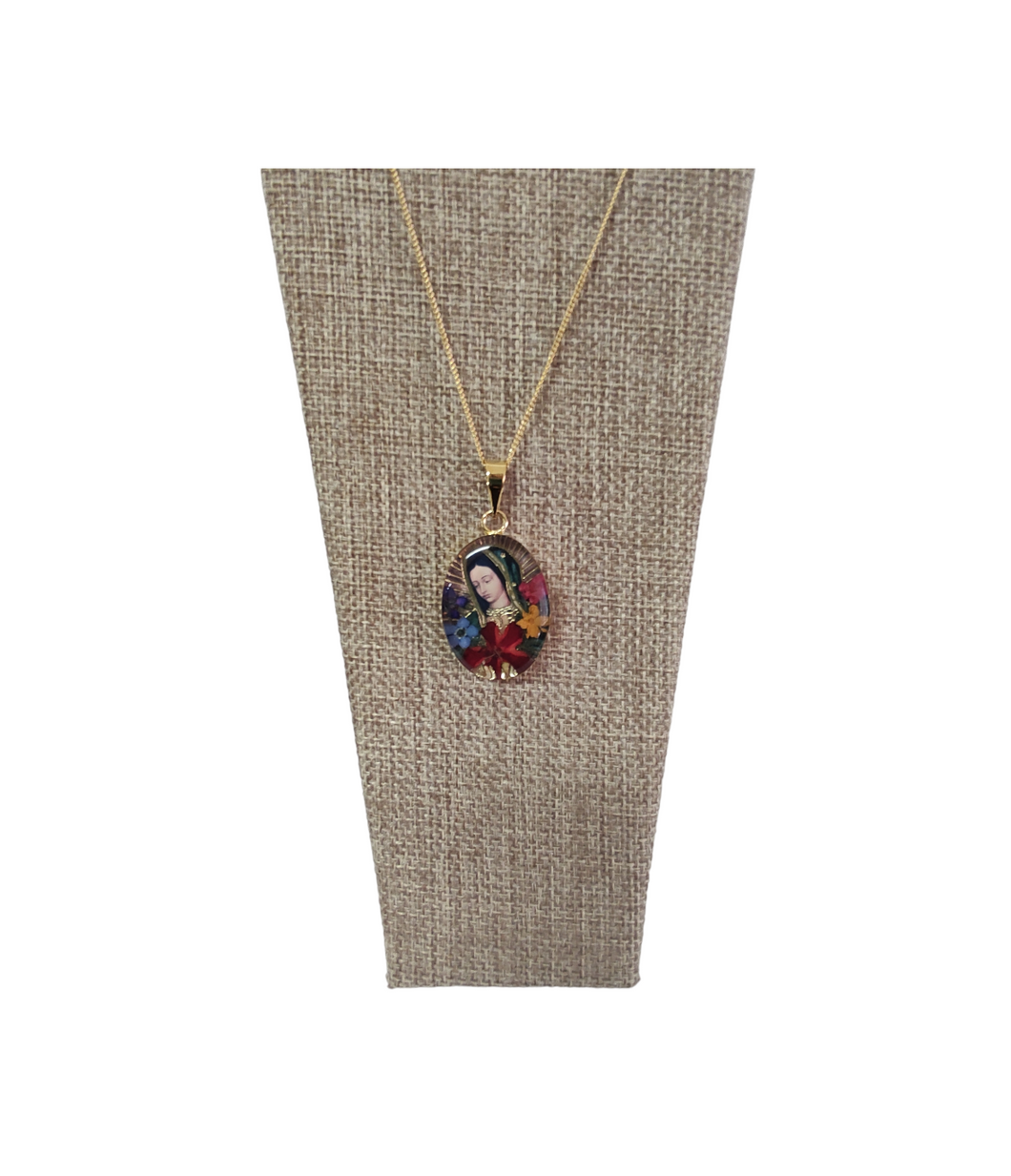 Medalla Con Cadena / Virgen Guadalupe