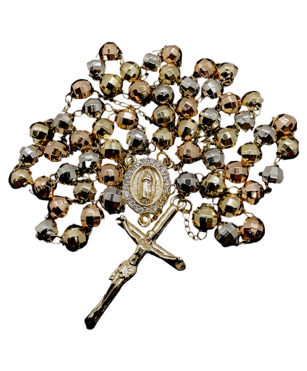 Rosario Facetado Chapa 14 k