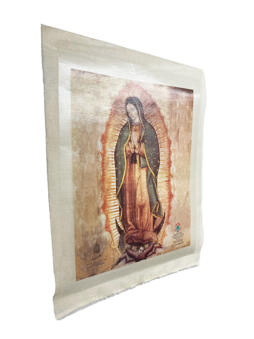 Lienzo Virgen de Guadalupe | Copia fiel