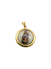 Cargar imagen en el visor de la galería, Medalla de porcelana 14 K
