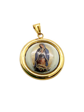 Cargar imagen en el visor de la galería, Medalla de porcelana 14 K
