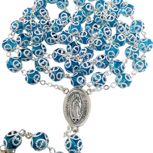 Cargar imagen en el visor de la galería, Rosario vidrio con capuchón
