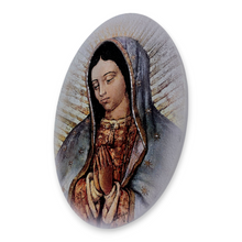 Cargar imagen en el visor de la galería, Retablo Italiano Ovalado Virgen De Guadalupe Busto

