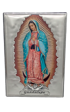 Cargar imagen en el visor de la galería, RETABLO PLATA MEDIANO / VIRGEN DE GUADALUPE
