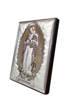 Cargar imagen en el visor de la galería, Retablo plata chico / Virgen de Guadalupe
