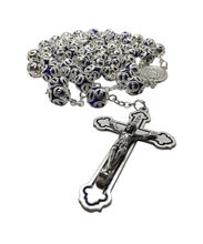 Cargar imagen en el visor de la galería, Rosario vidrio con capuchón
