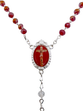 Cargar imagen en el visor de la galería, Rosario cristal Preciosa sangre
