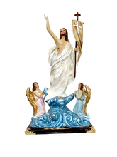 Cargar imagen en el visor de la galería, Jesús Resurreccion Con Angeles Custodios
