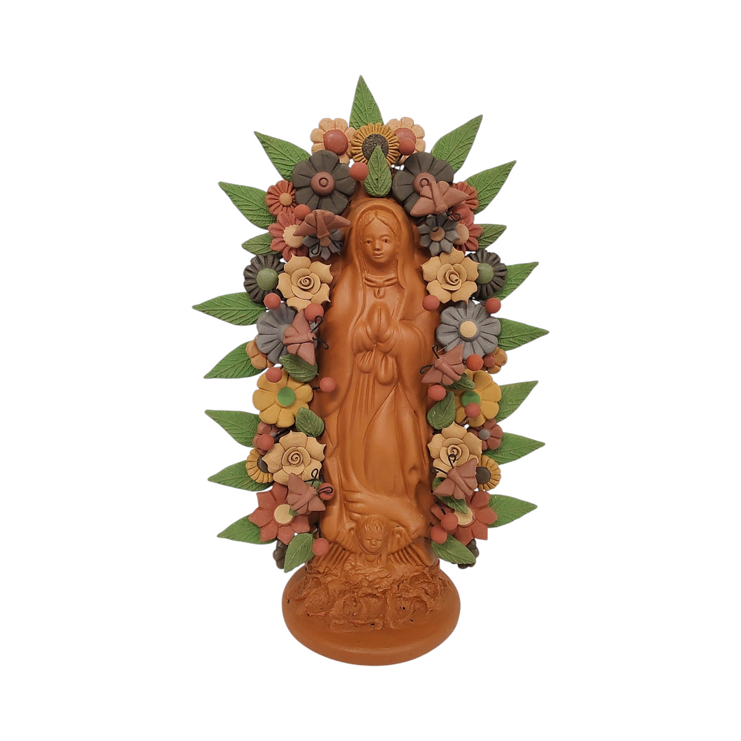 Virgen de Guadalupe artesanal mediana