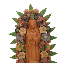 Cargar imagen en el visor de la galería, Virgen de Guadalupe artesanal mediana
