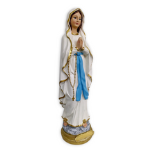 Cargar imagen en el visor de la galería, Virgen del Rosario en resina 40 cm
