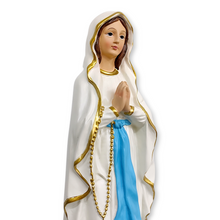 Cargar imagen en el visor de la galería, Virgen del Rosario en resina 40 cm
