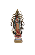 Cargar imagen en el visor de la galería, VIRGEN DE GUADALUPE RESINA / 20 CM
