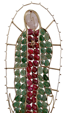 Cargar imagen en el visor de la galería, Virgen Guadalupe Con Cuarzos / Tamaño Grande
