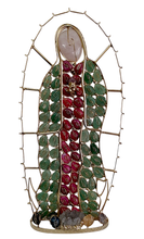 Cargar imagen en el visor de la galería, Virgen Guadalupe Con Cuarzos / Tamaño Grande
