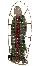 Cargar imagen en el visor de la galería, Virgen Guadalupe Con Cuarzos / Tamaño Grande
