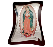 Cargar imagen en el visor de la galería, Retablo Plata Virgen De Guadalupe Color
