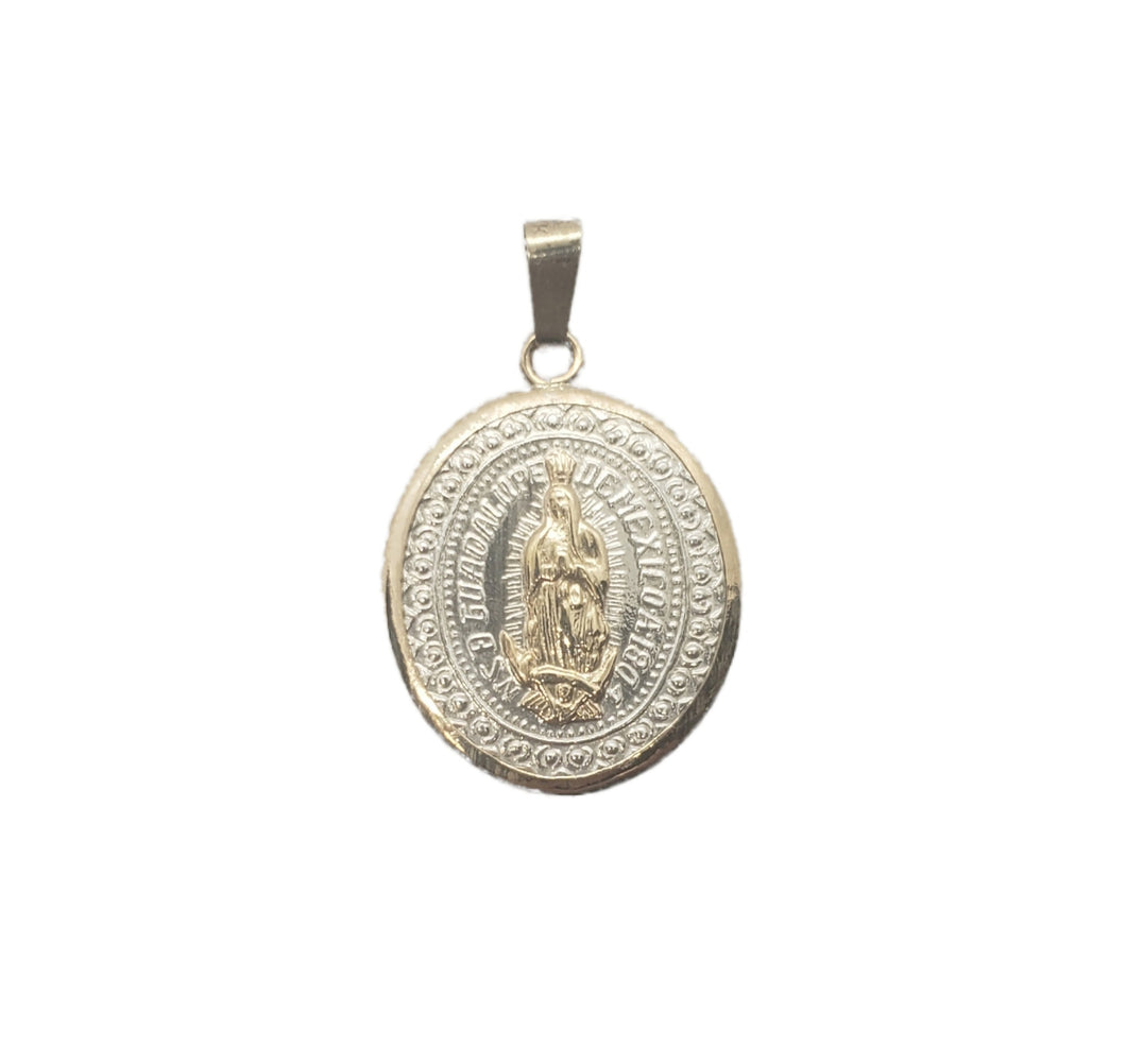 Medalla de Troquel Antiguo | Plata y oro |  14 K