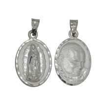 Cargar imagen en el visor de la galería, Medalla Escapulario Virgen de Guadalupe Y Juan Pablo II
